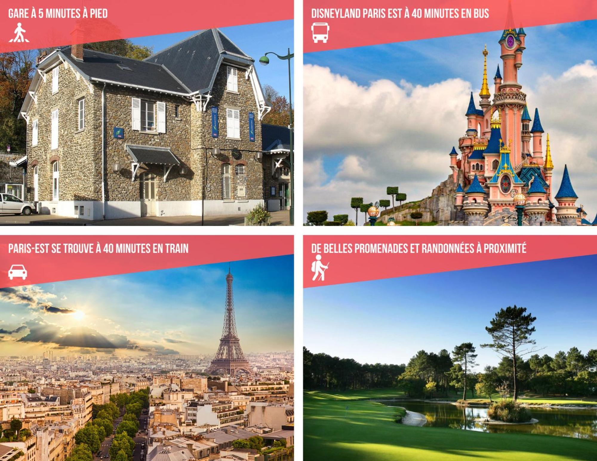 Le Cocon Douillet - 5" De La Gare - Wifi - Acces Direct Paris & Disneyland La Ferte-sous-Jouarre Luaran gambar